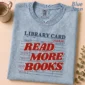 read more books shirt t-shirt product photo