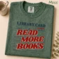 read more books shirt t-shirt styled product photo