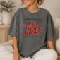 read more books shirt t-shirt lifestyle scene