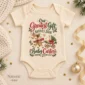 reindeer christmas pregnancy announcement personalized baby bodysuit color options