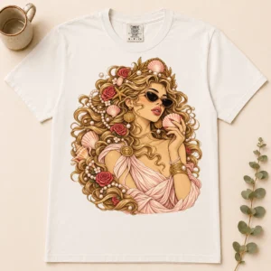 seashell portrait shirt t-shirt