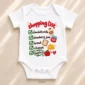 shopping list baby bodysuit styled product photo