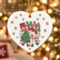 snowman and tree Christmas ornament product image product photo