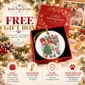 snowman and tree Christmas ornament product image product photo