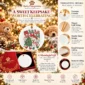 snowman and tree Christmas ornament product image product photo
