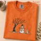 snowman dog shirt t-shirt lifestyle scene