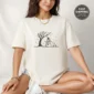 snowman dog shirt t-shirt product photo