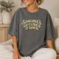 someone's gotta hold it down. shirt t-shirt lifestyle scene