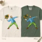 Van Gogh sunflower shirt t-shirt color options