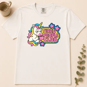 tired people club shirt t-shirt