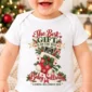 ultrasound christmas pregnancy announcement personalized baby bodysuit product photo
