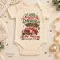 vintage car christmas pregnancy announcement custom baby bodysuit color options