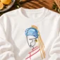 woman line art shirt t-shirt