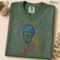 woman line art shirt t-shirt product photo