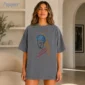 woman line art shirt t-shirt color options