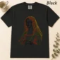 woman line art shirt t-shirt flat lay view