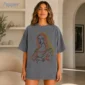 woman line art shirt t-shirt color options