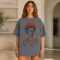 woman portrait shirt t-shirt color options