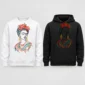 woman portrait shirt t-shirt product photo